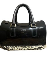Furla Candy Bag Black Glossy