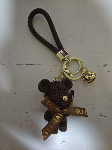 Portachiavi orso marrone