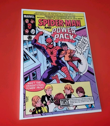 1984 spider man power pack - pack, #1