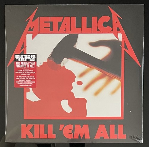 Metallica kill all lp - 'em,