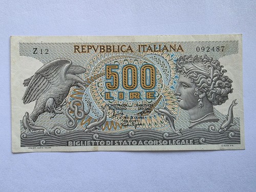 500 lire biglietto stato - 500,