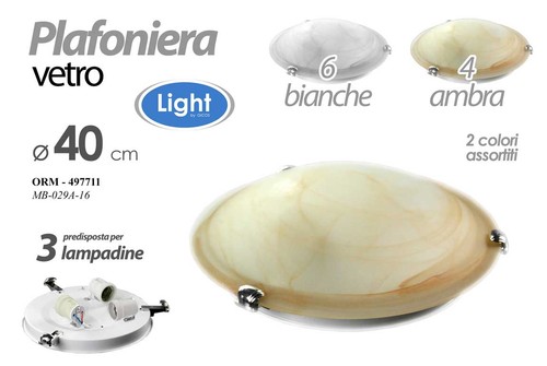 Plafoniera 40cm applique - plafoniera,