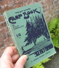 1921 The Boy Scouts Camp Book- Philip Carrington 2nd Edition Rare