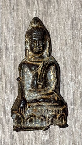 Antico amuleto thai bronzo - in,