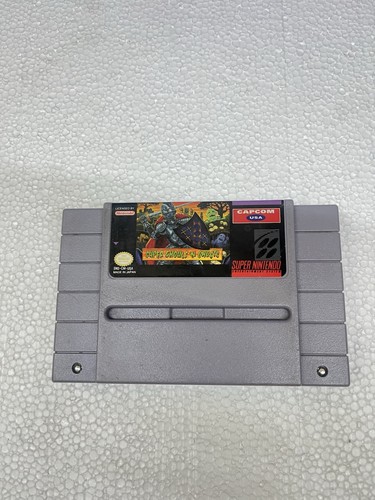 Super ghouls ghosts snes - super,