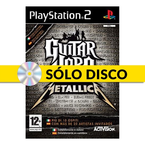 Guitar hero metallica - ps2, (sp)