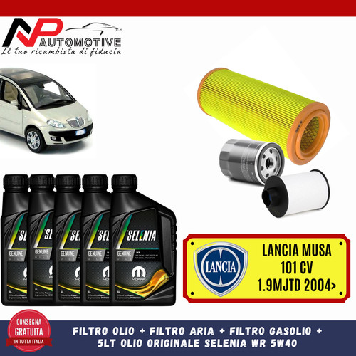 Kit tagliando lancia musa - lancia, 1.9