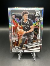 2023-24 Panini Donruss Optic Cameron Johnson Holo Silver Prizm #166 BrooklynNets