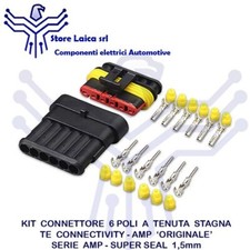 CONNETTORE 6 POLI VIE TENUTA