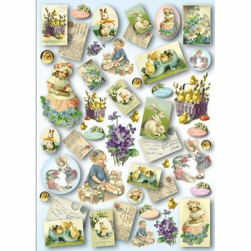 Carta decoupage stamperia - da,