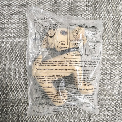 Peluche cane vintage taco bell - peluche,