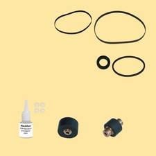 Cinghia rullo pressione frizione olio = kit 10 per Pioneer CT-91 A Cassette Deck