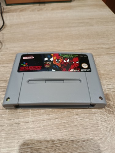 Snes venom spider man - snes, spider-man