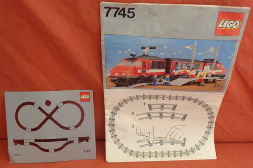 Raro lego treno 12v - treno, 7745