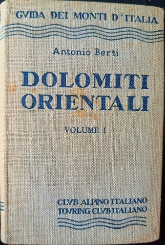 Dolomiti orientali antonio - orientali, i