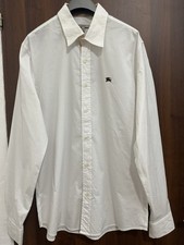 Camicia Bianca Uomo Burberry