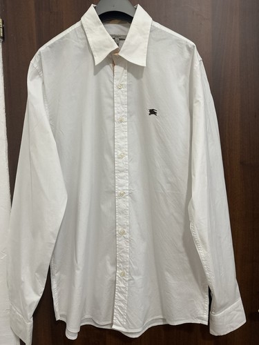 Camicia bianca uomo burberry - camicia,
