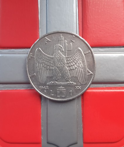 1 lira 1942 xx - ,