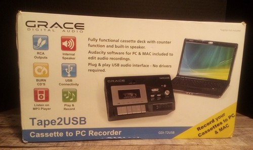 Grace digital audio tape2usb - grace,