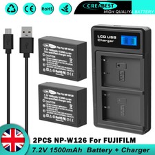 2x NP-W126 batteria e