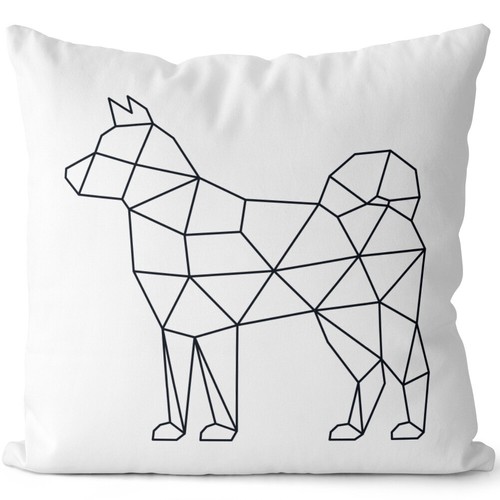 Shiba inu stile origami - inu,,