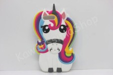 Cover IPHONE 6 - 6PLUS - 7 - 7PLUS UNICORNO in gomma silicone modello a scelta
