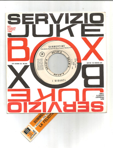Giganti giri jukebox - giganti,