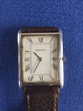 Zenith orologio da donna  vintage carica manuale funzionante raro numeri romani.