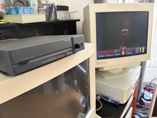 Roland 55st sound canvas - roland,