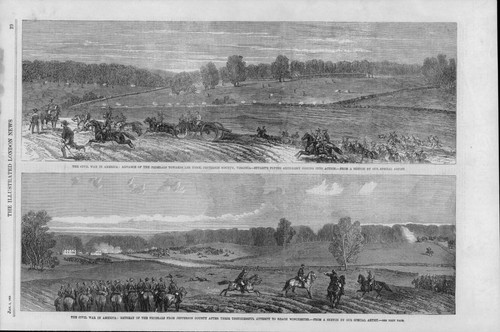 Stampa antica 1863 usa - stampa,