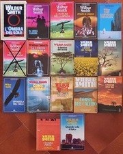 Lotto di libri di Wilbur Smith - la saga - 16 volumi titoli vari in ottimo stato