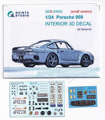 Decalcomania interni - 3d,