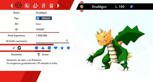 Druddigon ultra shiny batte - ultra,