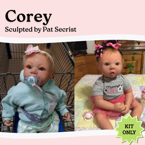 Kit bambola reborn corey - kit, di