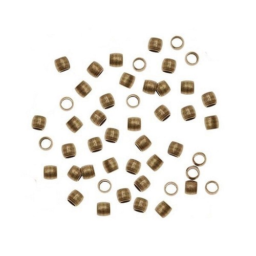 100 schiaccini bronzo - pz,