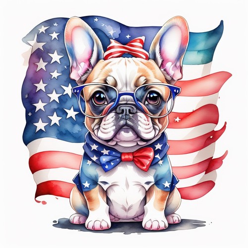 Bulldog francese cane auto