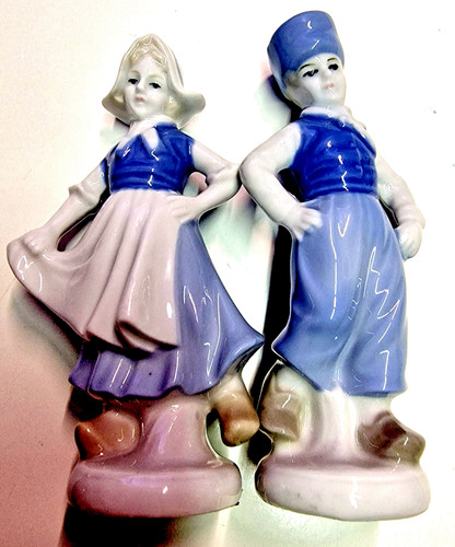 Statuine vintage porcellana - 2,