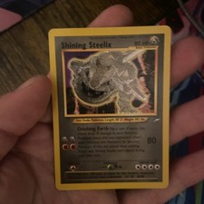 Shining Steelix Holo Card Neo