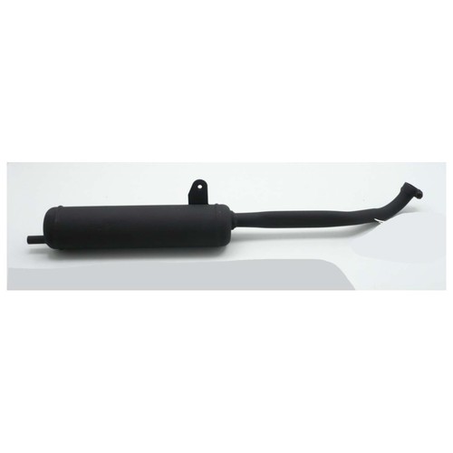 Scarico sito 22mm nero - scarico,