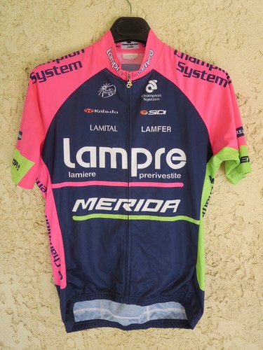 Maillot cycliste lampre merida - maillot,