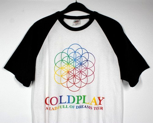 Shirt coldplay head full - coldplay,