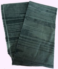 MISSONI TELO BAGNO CASA 70x115 cm COTONE VELLUTO EFFETTO 3D KIAN 65 VERDE SCURO