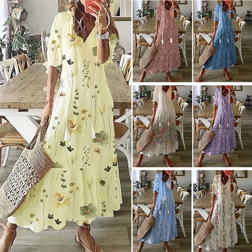 Abito lungo estivo donna in - donna,