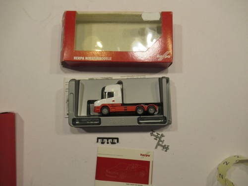 Herpa scania hauber raro - herpa,