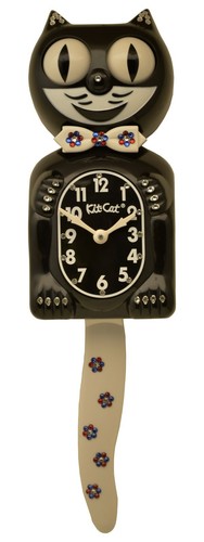 Orologio rosso bianco - orologio, blu
