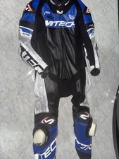 Tuta moto pelle intera M-tech