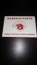 Adesivo ultras Torino Granata Korps  anni 80 originale