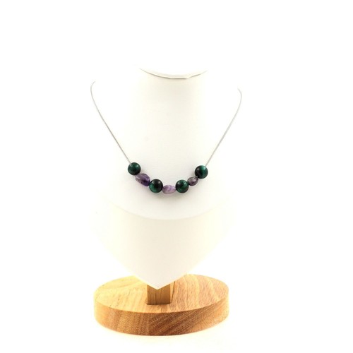 Collana perle ametista - perle,