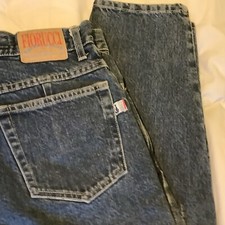 Jeans donna blu Fiorucci 26" vita, fianchi 38", lunghezza 41" jeans superbi come nuovi