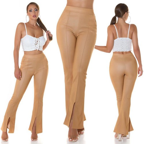 Pantaloni tessuto pieghe - pantaloni, in